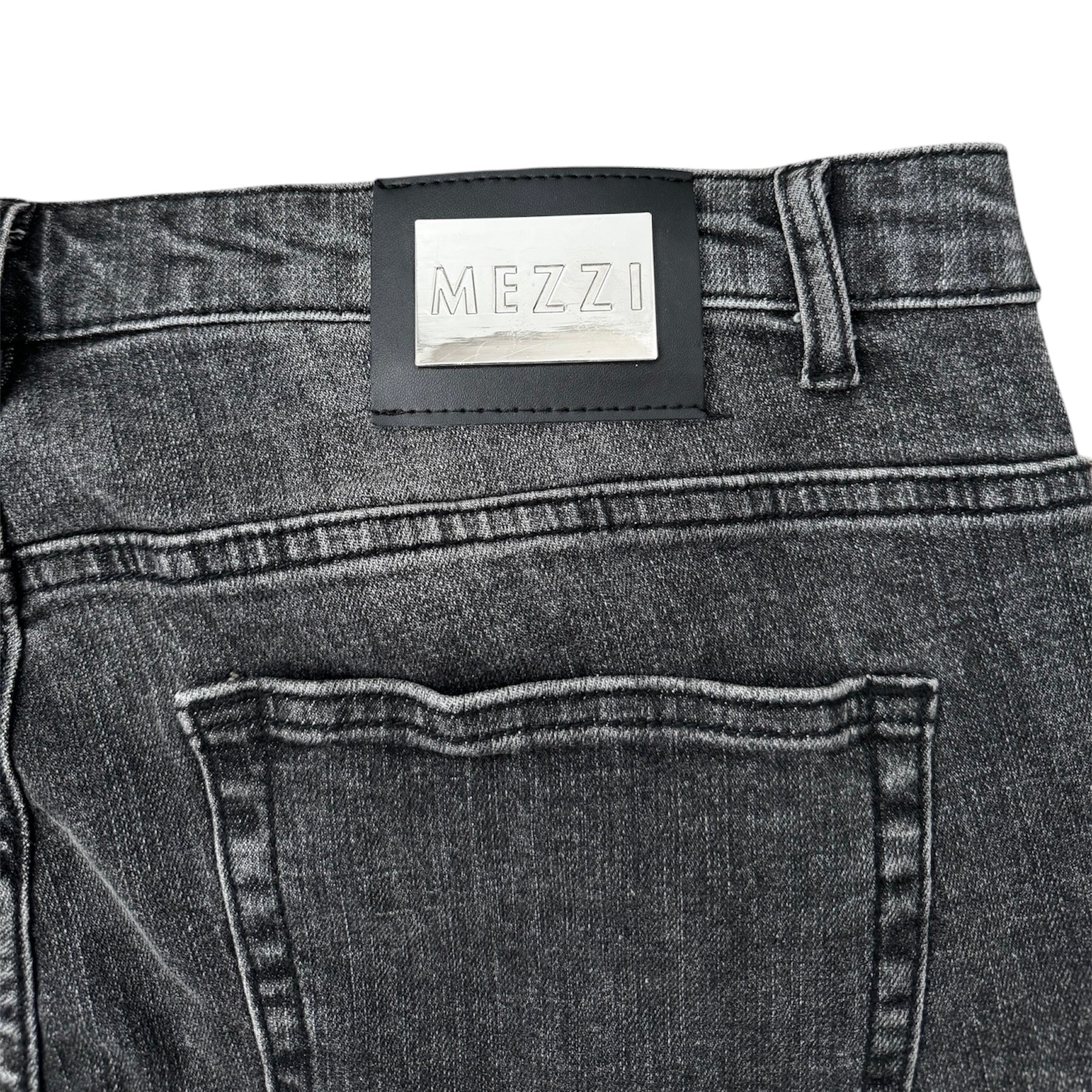 パンツ MAZZ DENIM MAISON PRINCE(メゾンプリンス) デニムパンツ ブラック サイズ 1