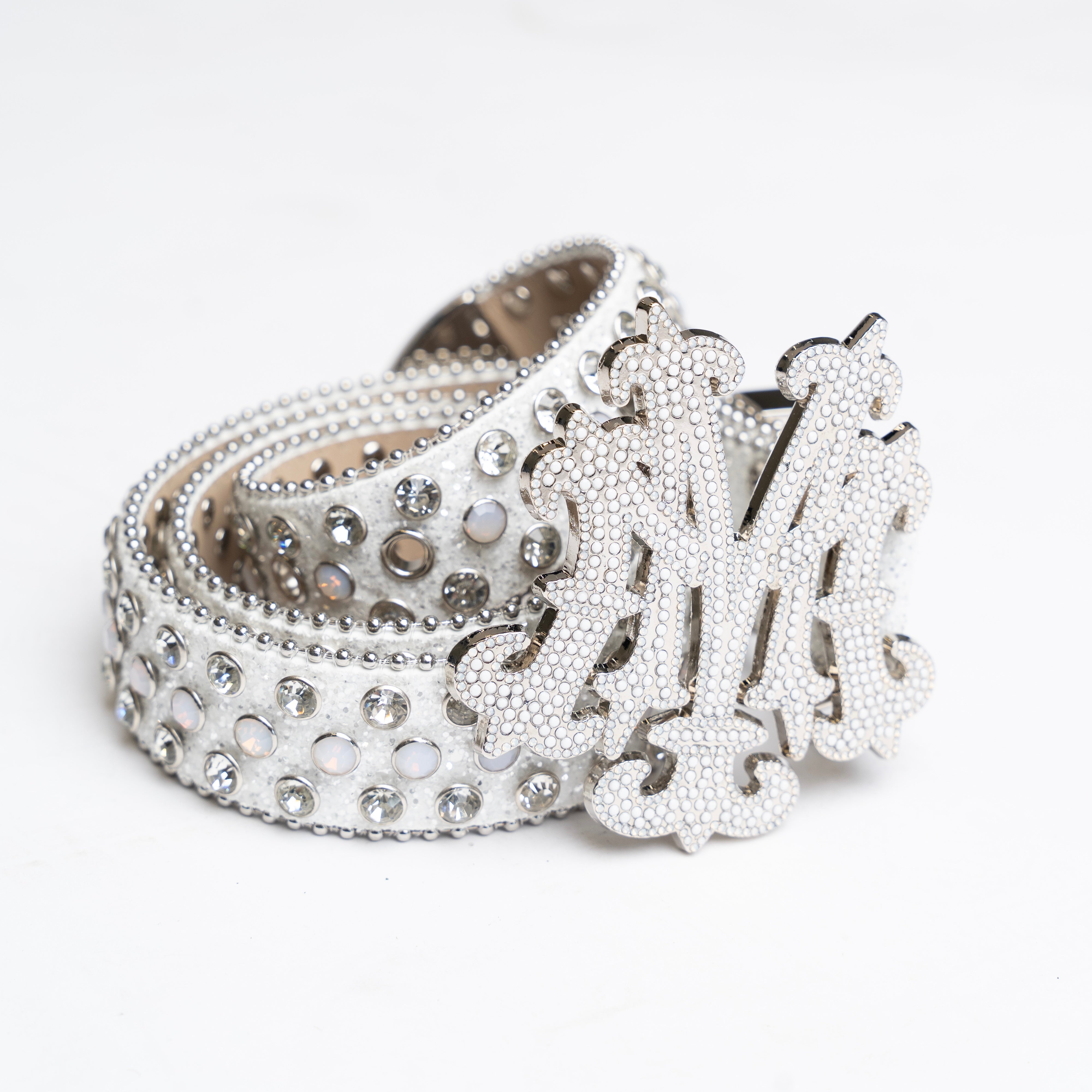 Cross Rhinestone Belt | Y2K Wave
