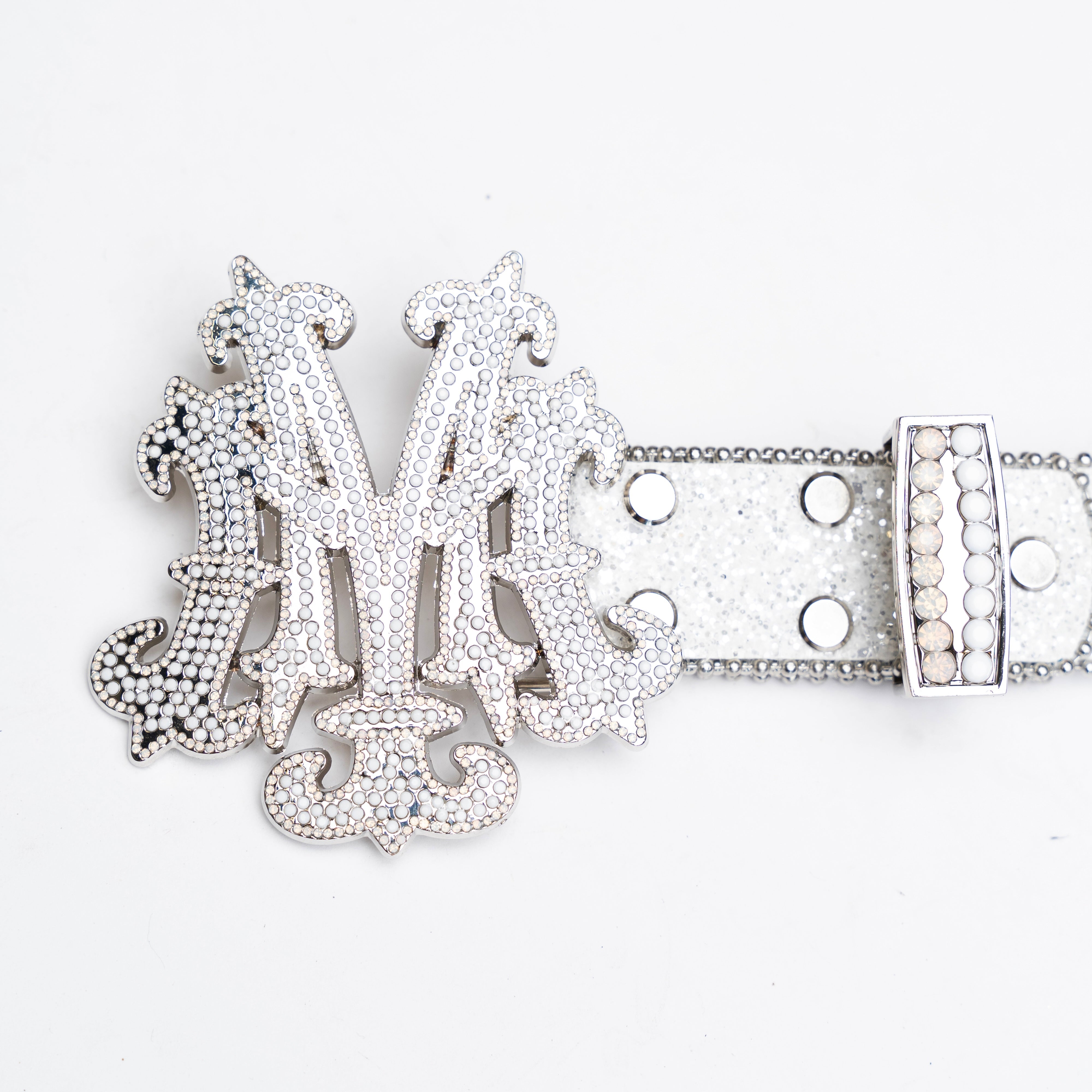 【人気商品！】 Rhinestone Belt MEZZI – (Ice) 小物