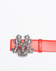 Liquid Leather Belt (Cherry)