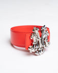 Liquid Leather Belt (Cherry)