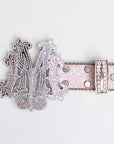 Rhinestone Belt (Rose)
