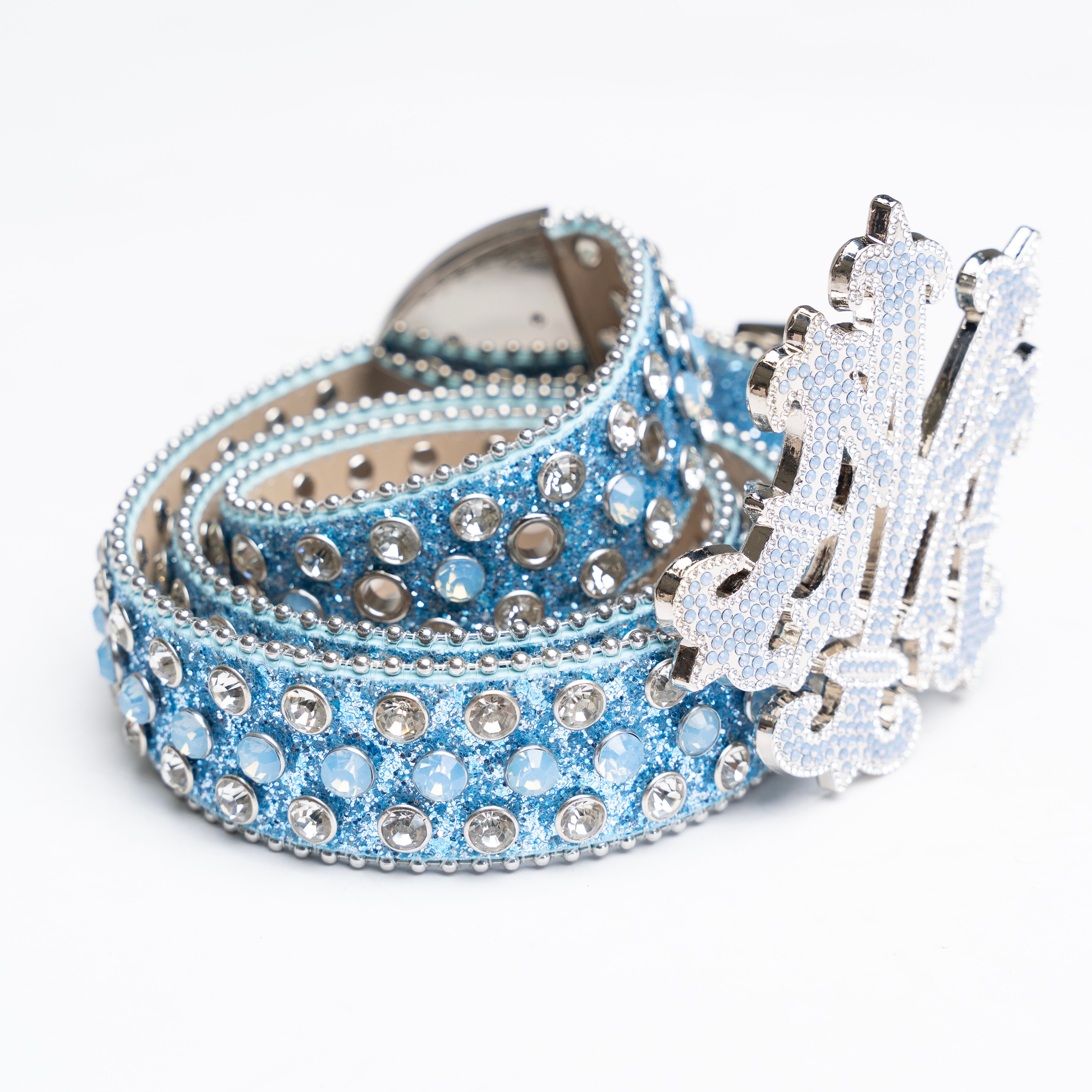 Rhinestone Belt (Powder)